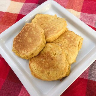 カボチャ入りメレンゲパンケーキ☆離乳食